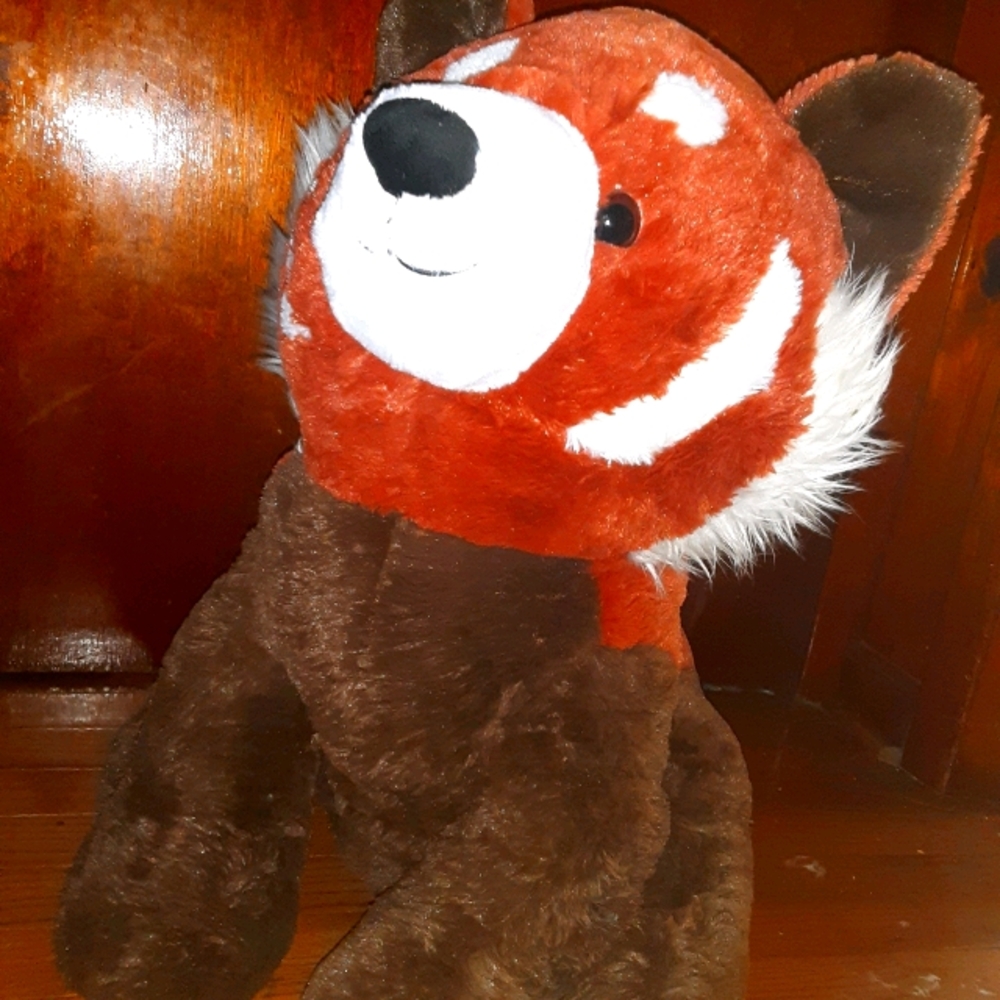 Huge stuffed fox toy